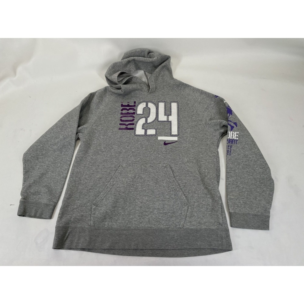 Nike‎ Kobe Bryant 24 Hoodie Youth Size XL Gray